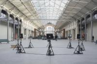 Thorsten Hallscheidt, Zeitfalle, Centquatre, Paris 2009, Installationsansicht