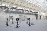 Thorsten Hallscheidt, Zeitfalle, Centquatre, Paris 2009, Installationsansicht